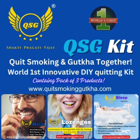 quit smoking gutkha QSG DIY Kit Pack of 3 products quitsmokinggutkha.com