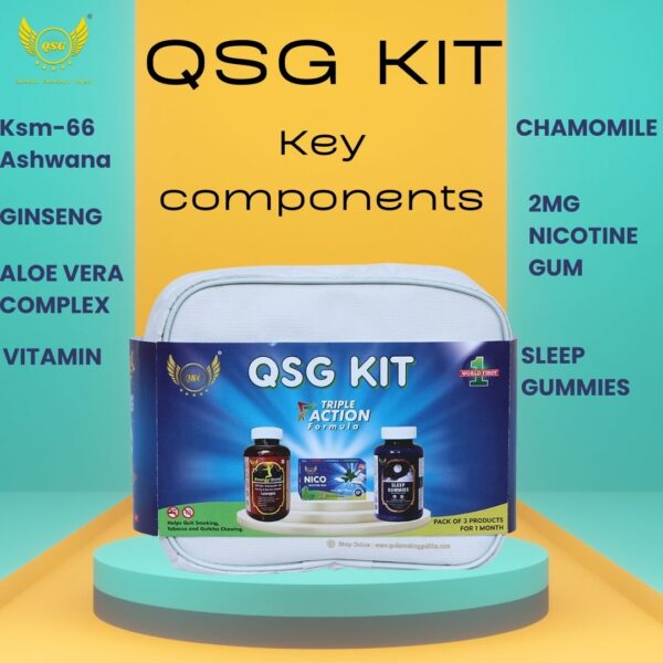 QSG kit Quit Gutkha Smoking Tobacco Ingrediants